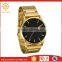 Gold Case With Gold Stainless Steel Band Bracelet Watches Personalized Watch