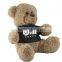 big teddy bear custom plush toy/plush brown bear toy/soft plush brown bear toy