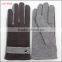 men simple brown woolen hand gloves men with belt