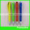 Promotional cheap advertise ball pen with clip logo