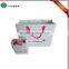Custom luxury logo paper bag with different handle types