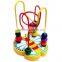 new product kids funny beads toy OEM preschool wooden mini beads toy for child EZ3024