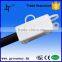Terminal box with black pvc tube for drop lamp
