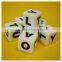 Letters dices