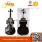 Cheapest Plywood Violin TL-VP03A Painted Violins Black Violin