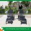 modern outdoor garden furniture with ottoman