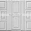 PVC embossed cabinets board made in china pvc board