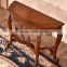 Malaysia style plain and simple dressing table designs in brown