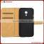 Flip Leather Wallet case back cover for motorola moto g2 xt1063