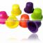 100% free BPA Colorful Plastic empty coffee capsule FDA,ISO,SGS,QS