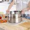 straight bottom stainless steel steamer for infrared oven
