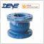 Ductile Iron EPDM Seal Ball Check Valve Air Gas Water