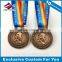 Factory sell finisher medal souvenir metal medalla for sports