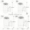 2015 New Style IP65 Outdoor LED Wall Light/ led outdoor wall lighting/ led cube wall lamp