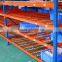 Warehouse rack carton flow racking system