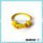 2016 fashion high quatity charm yellow braid bracelets