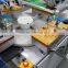 High speed plastic ruler screen printer machine with UV curing machine