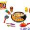 Preshcool food game cutting birthday cake dessert playset