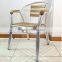 Living room coffee leisure wooden seat backyard armchair YC052
