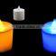 Environmental quality Plastic Yellow LED Candle Light