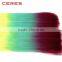Hot Selling Tangle Shedding Free Factory Wholesale Price Rainbow Hair Weaving