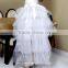 Long Sexy Black Pleated Girl Skirt High Fashion Side Slit Skirt Woman Tutu Skirt