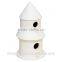 Trade assurance Painted garden decorative pine wood bird house