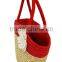 Fashion straw bag/straw basket bag/cheap straw beach bag