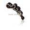 Fashion Bright 3 Color Crystal Rhinestone Butterfly shaped Banana Barrette Hair Clip Hairpin                        
                                                Quality Choice