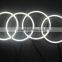 car accessories auto headlight for bmw e46 coupe 2d halo rings led angel eye ring for bmw e46 2d