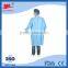 Disposable nonwoven white cheap disposable lab coats