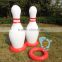 2016 popular PVC inflatable bowling pin inflatable costume in stock