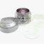 Black plastic cosmetic packaging for cream series