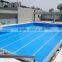 Designs durable hard plastic polycarbonate safety pool cover