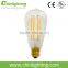 UL LED Edison bulb st45 st64 st58 5.5W vintage filament bulb edison led filament bulb dimmable e27 st64