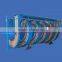 Heavy duty Slat chain spiral conveyor for carton uploading