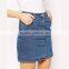 2015 regular fit high waisted school girls mini skirt JXH464