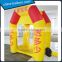 Promotion Advertising Inflatable Cube Cash Money Catching Grab Machine Booth For Sale