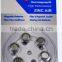1.4V zinc air button cell battery