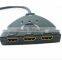 Hot Pigtail Type HDMI Switch 3x1 HDMI V1.3 V1.4 Switcher