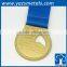 custom design round metal custom race medal