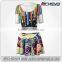 Sublimation printing vacation beach jerseys custom design