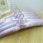 custom hand made hotel luxury clothes velvet hanger
