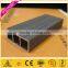 Wow!! Wood grain extruded aluminium fencing flat frame manufacturer Foshan Guangzhou OEM , wood color aluminium profile factory