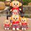 made in china promotional economy custom plush soft purple monkey toys