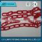 Abundant Stock New Style 3mm Colorful Traffic Plastic Chain