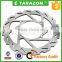 motorcycle high quality ATV quad bike 227mm front disc brake rotor for POLARIS