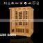 Far Infrared Wood Prefab Sauna Cabin for family health beauty skin (CE/ETL/RoHS)