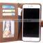 Manufactur Pu Leather Wallet Cover Case For IPhone 6s/6s Plus