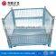 2016 new style four way entry custom size heavy duty corrugated sheet bulk containers metal pallet box